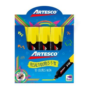 RESALTADOR ARTESCO NEON E-48 AMARILLO UND