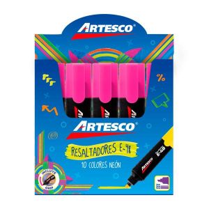 RESALTADOR ARTESCO NEON E-48 ROSADO UND