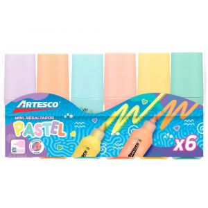 RESLATADOR ARTESCO MINI GRIP PASTEL X6 NUEVO