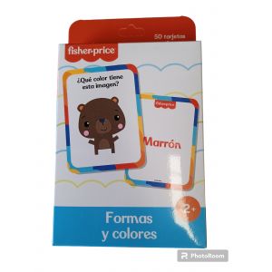 TARJETAS APRENDE COLORES Y FORMAS PAQ. 40411640