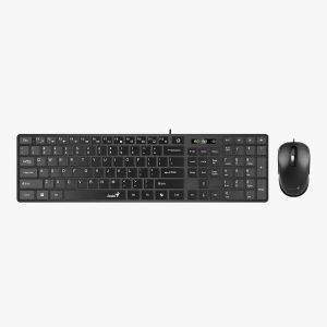 TECLADO+MOUSE GENIUS SLIMSTAR C126 USB NEGRO