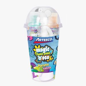 SET ARTESCO MAGIC LIQUID PAINT OSO
