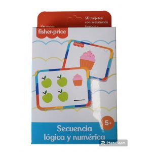 TARJETAS APRENDE SECUENCIA LOGICA Y NUMERICA PAQ. 40411638