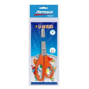 TIJERA ARTESCO LA NARANJITA 5 PULG 13CM ESCOLAR 